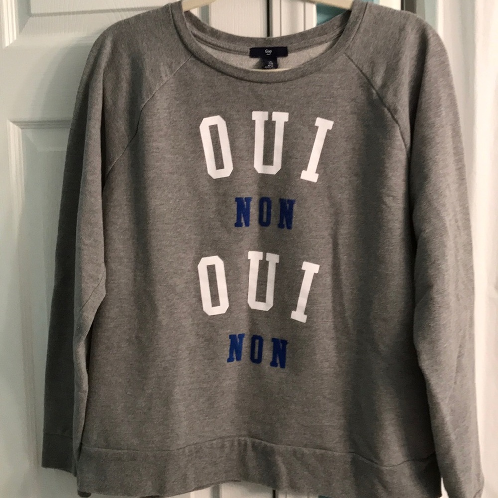 French GAP sweatshirt